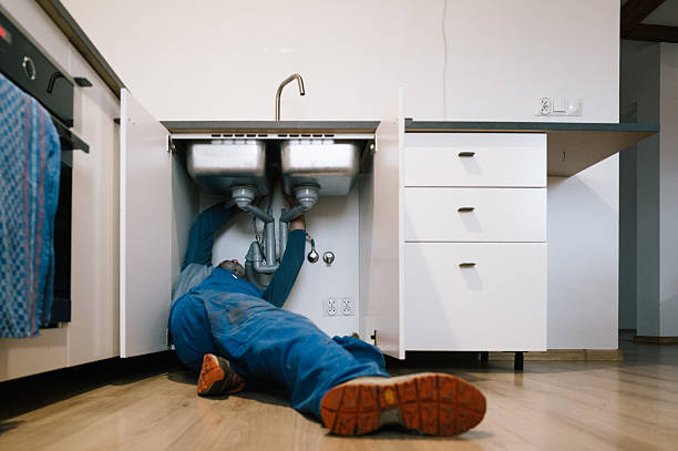 Professional Leak Detection technician working in Cameron, NC